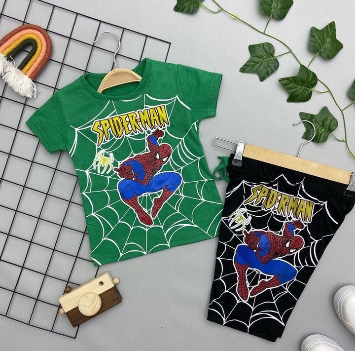 ⭐ SPIDERMAN BASKILI ERKEK ÇOCUK TAKIM