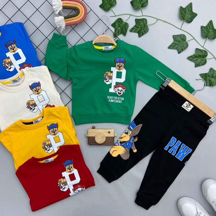 PAW PATROL BASKILI ERKEK COCUK TAKIM