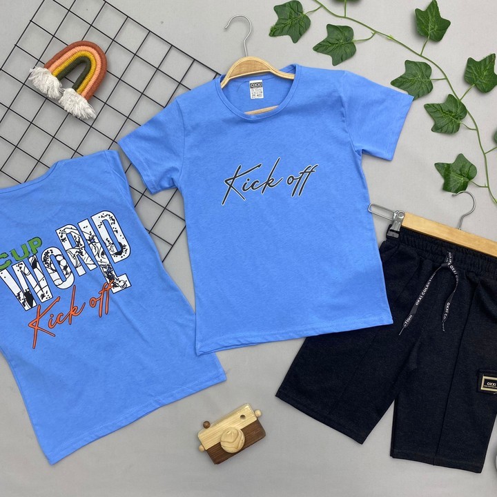 KİCK OFF YAZILI ERKEK ÇOCUK TAKIM