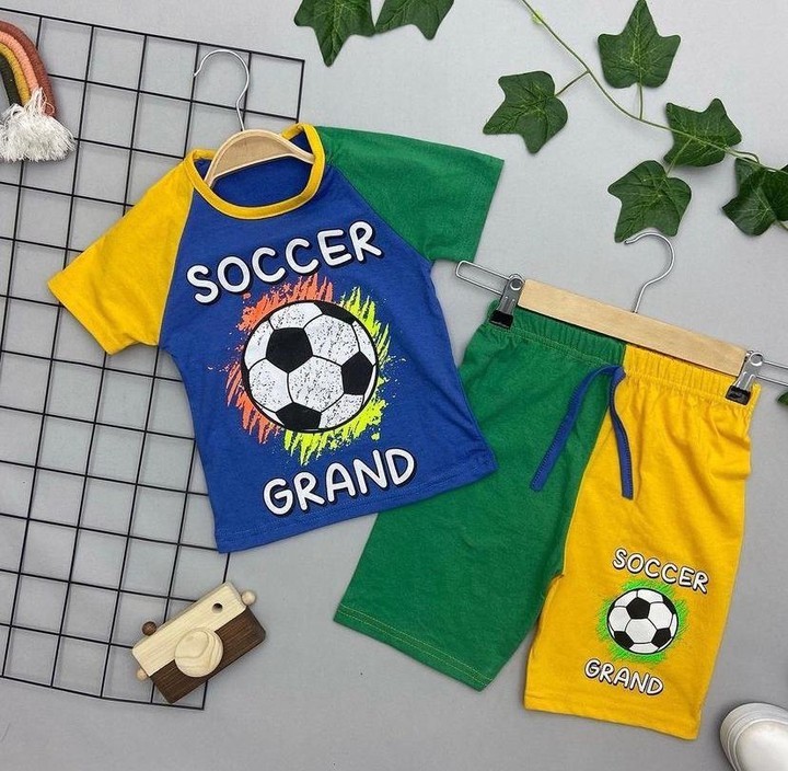 SOCCER YAZILI ERKEK ÇOCUK TAKIM