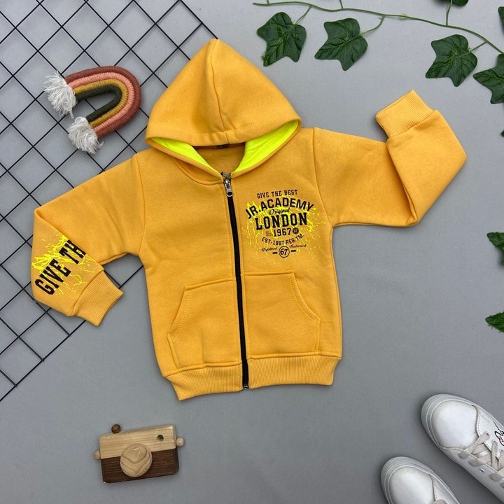 LONDON YAZILI ERKEK ÇOCUK HIRKA