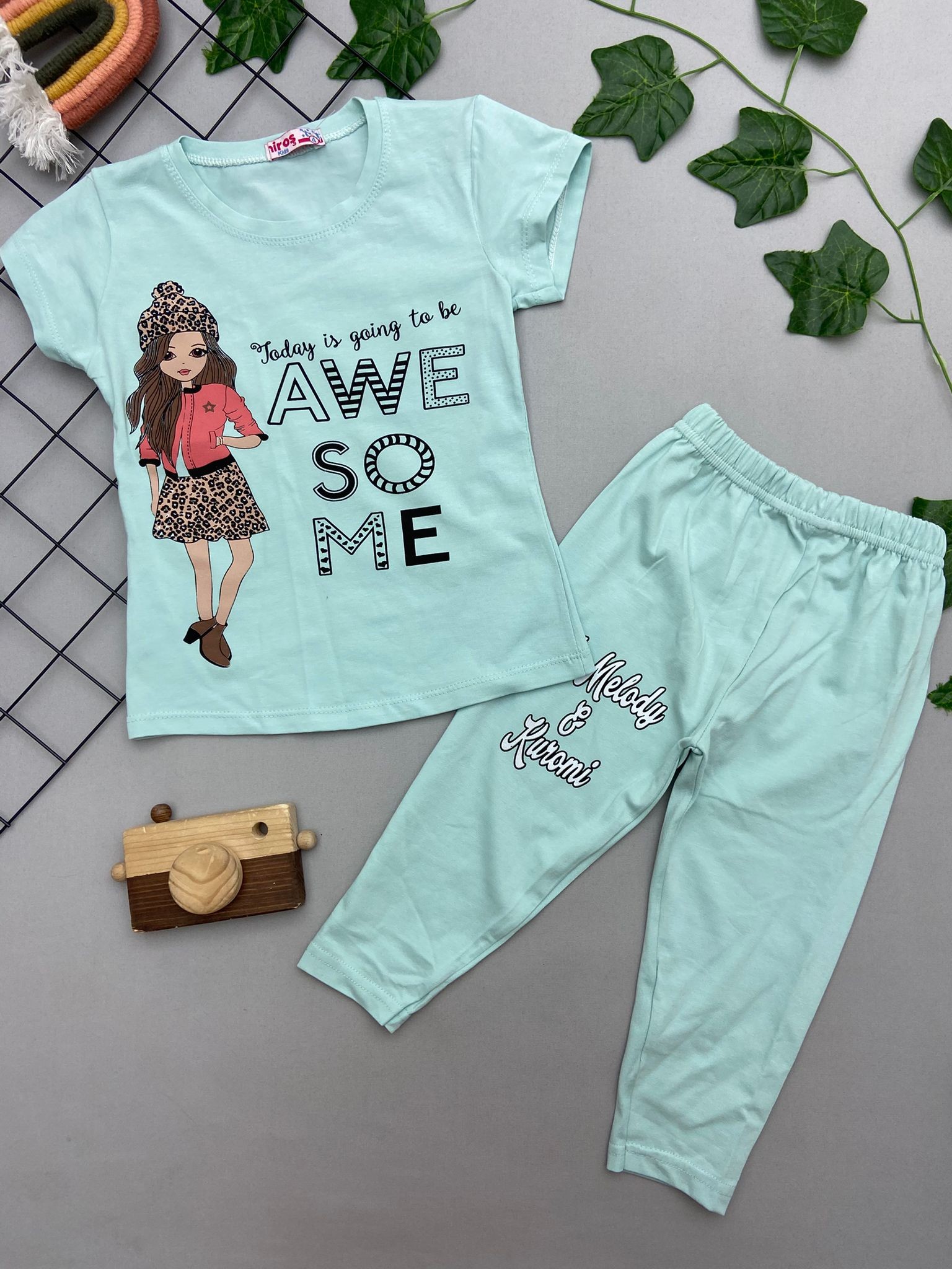 ⭐ AWESOME YAZILI KIZ COCUK TAKIM