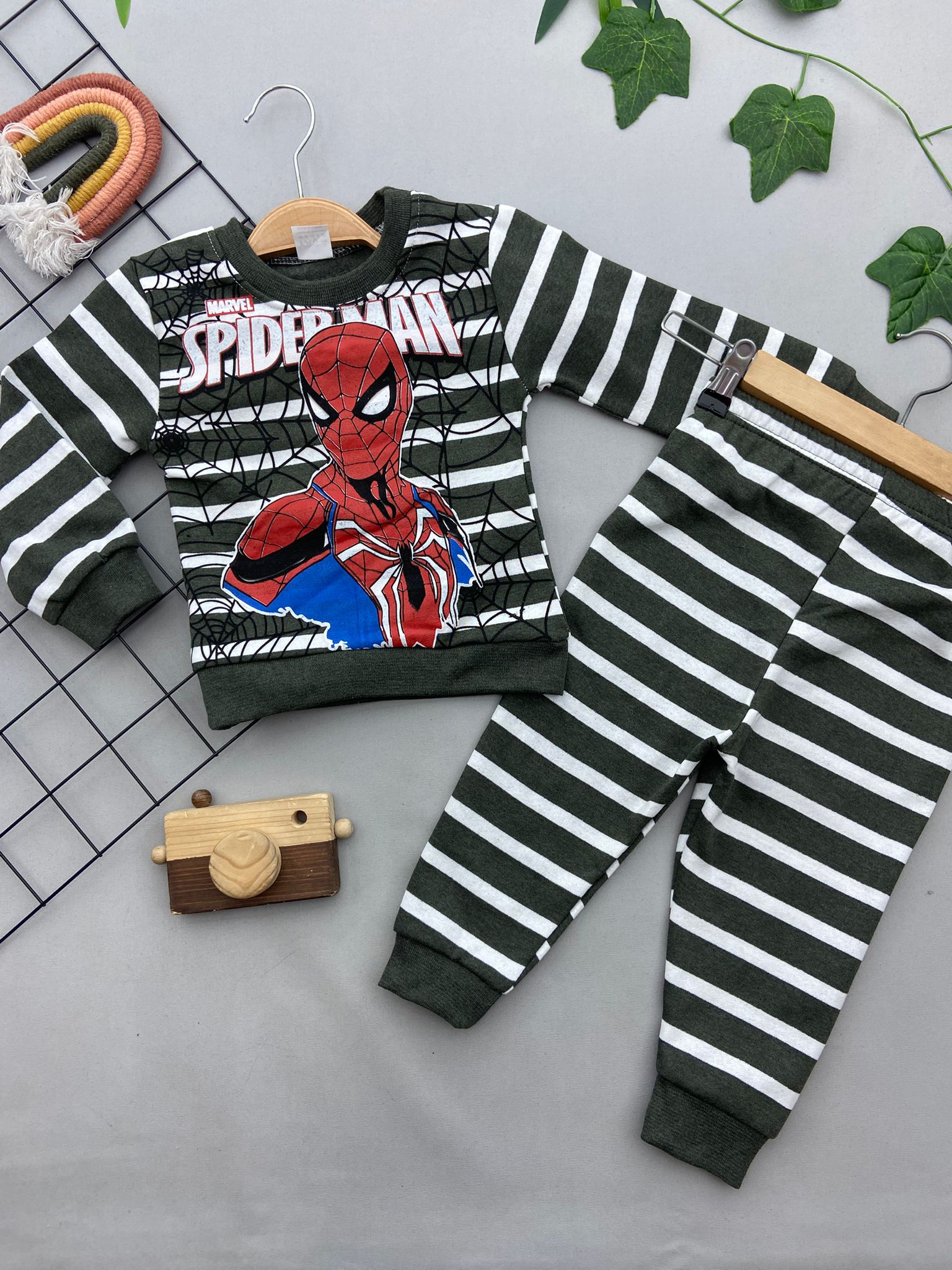 SPIDEMAN BASKILI ERKEK COCUK TAKIM