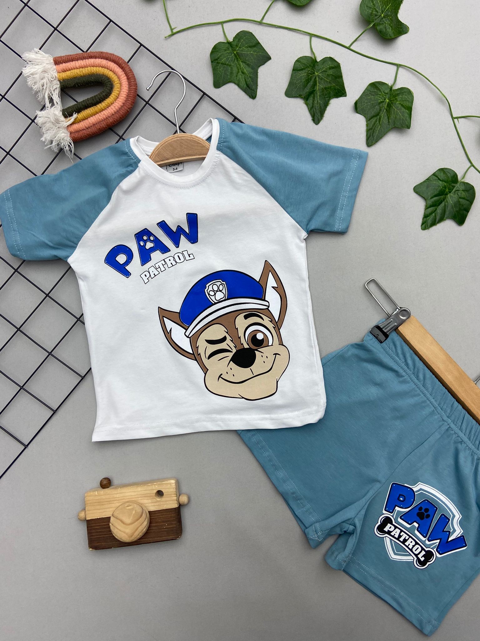 PAW YAZILI ERKEK COCUK TAKIM