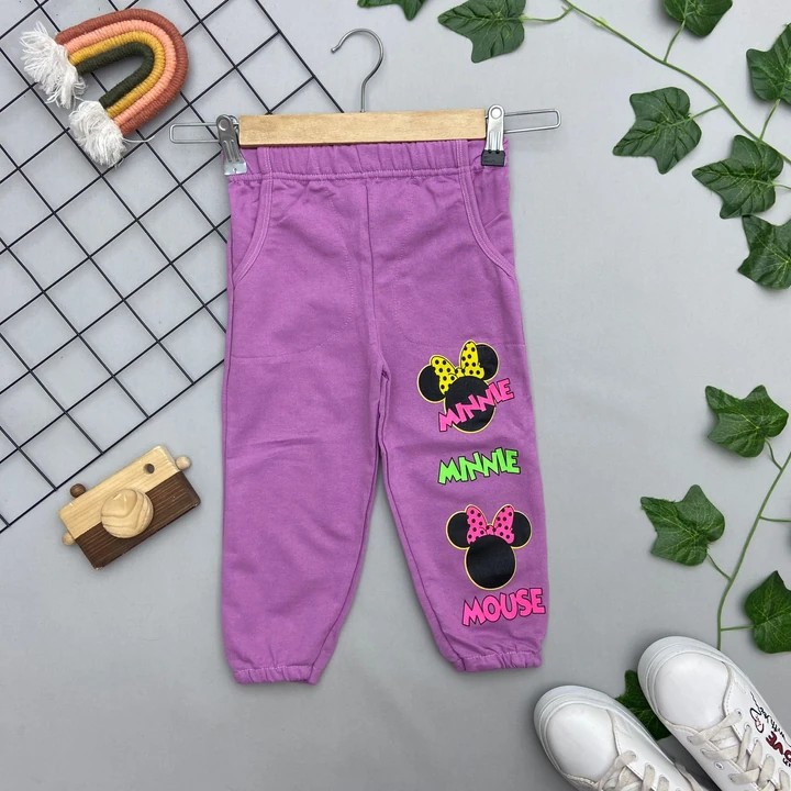 ⭐ MINNIE YAZILI KIZ ALT EŞOFMAN