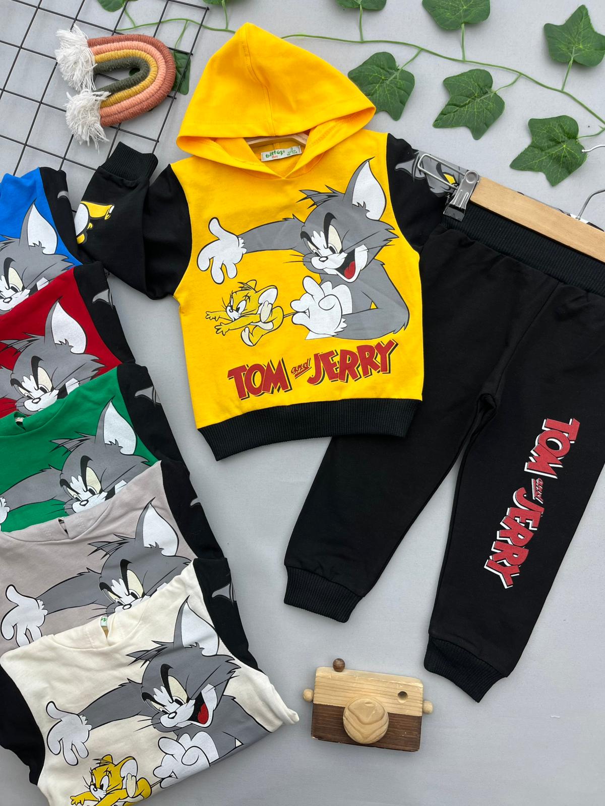 TOM AND JERRY BASKILI ERKEK COCUK TAKIM