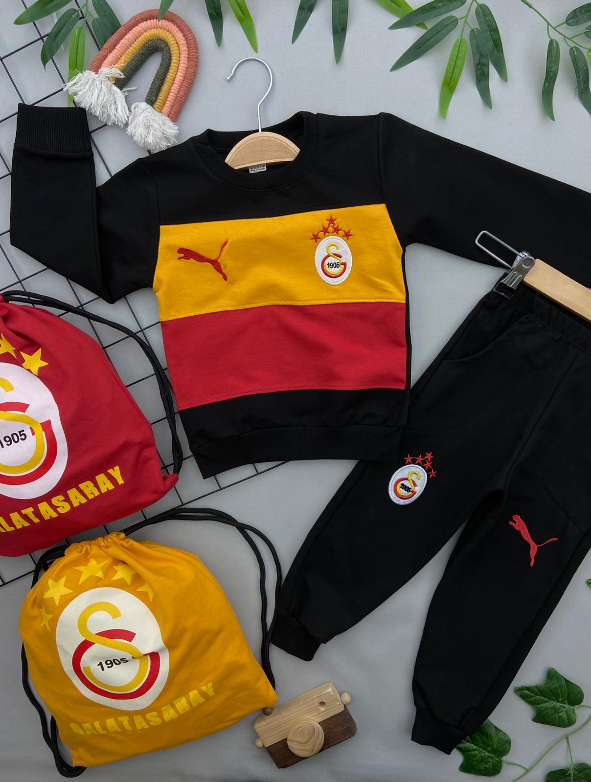 TARAFTAR BASKILI CANTALI ERKEK COCUK TAKIM