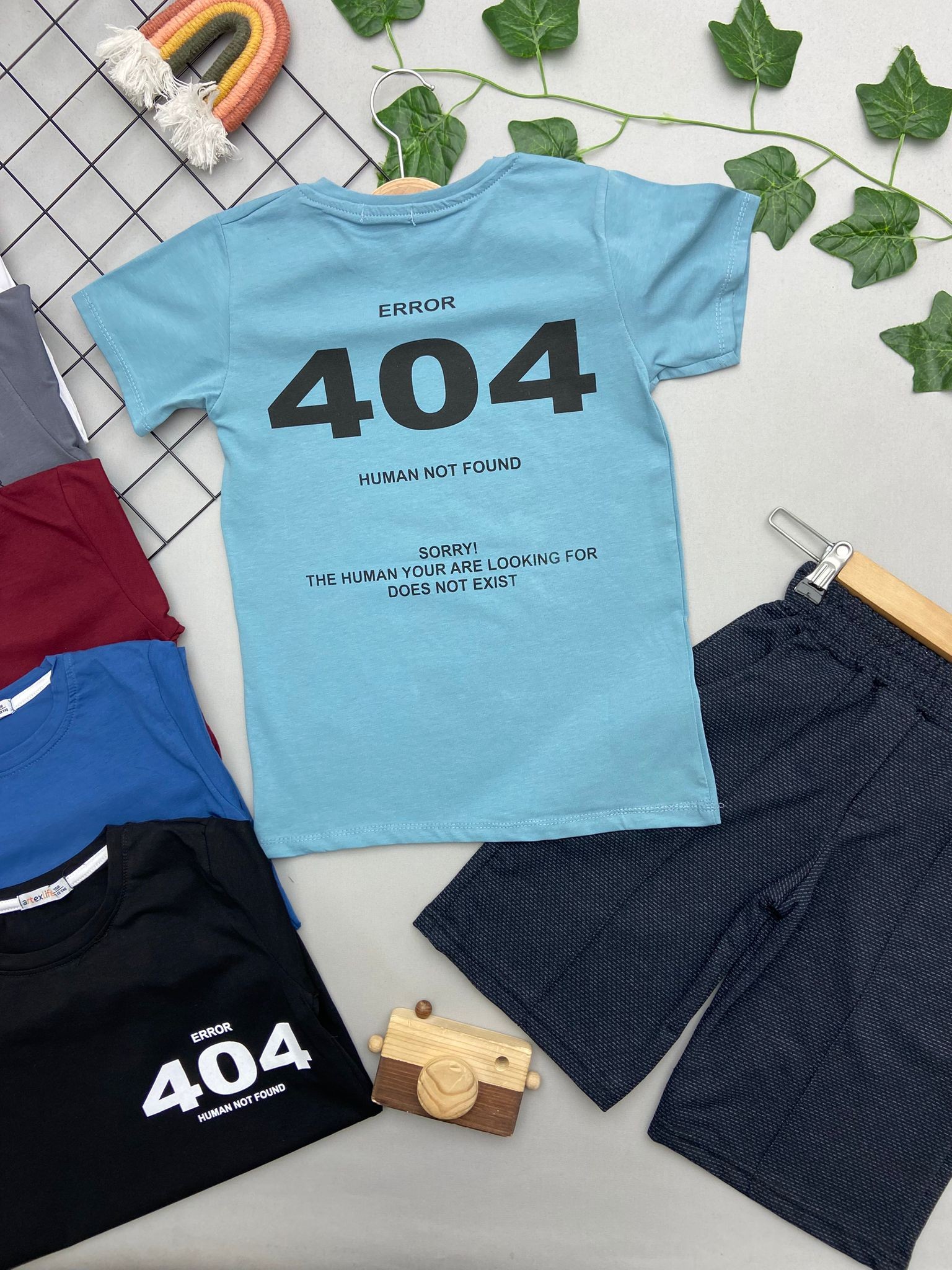 404 YAZILI ERKEK COCUK TAKIM