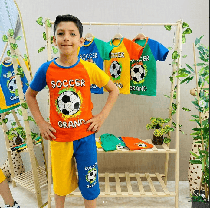 SOCCER YAZILI ERKEK ÇOCUK TAKIM