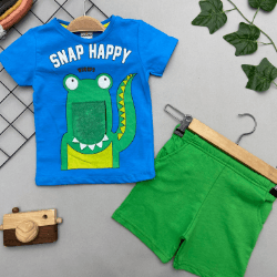 HAPPY YAZILI ERKEK COCUK TAKIM