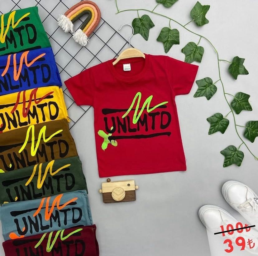 ⭐ UNLMTD YAZILI ERKEK COCUK UST