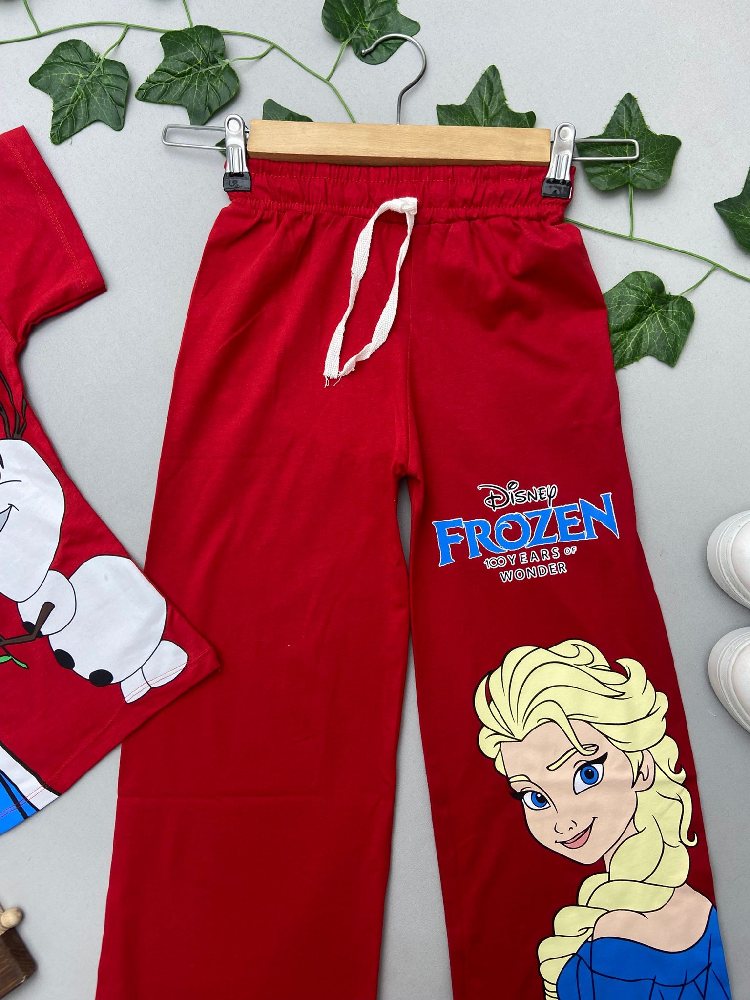 ⭐ FROZEN YAZILI KIZ COCUK TAKIM