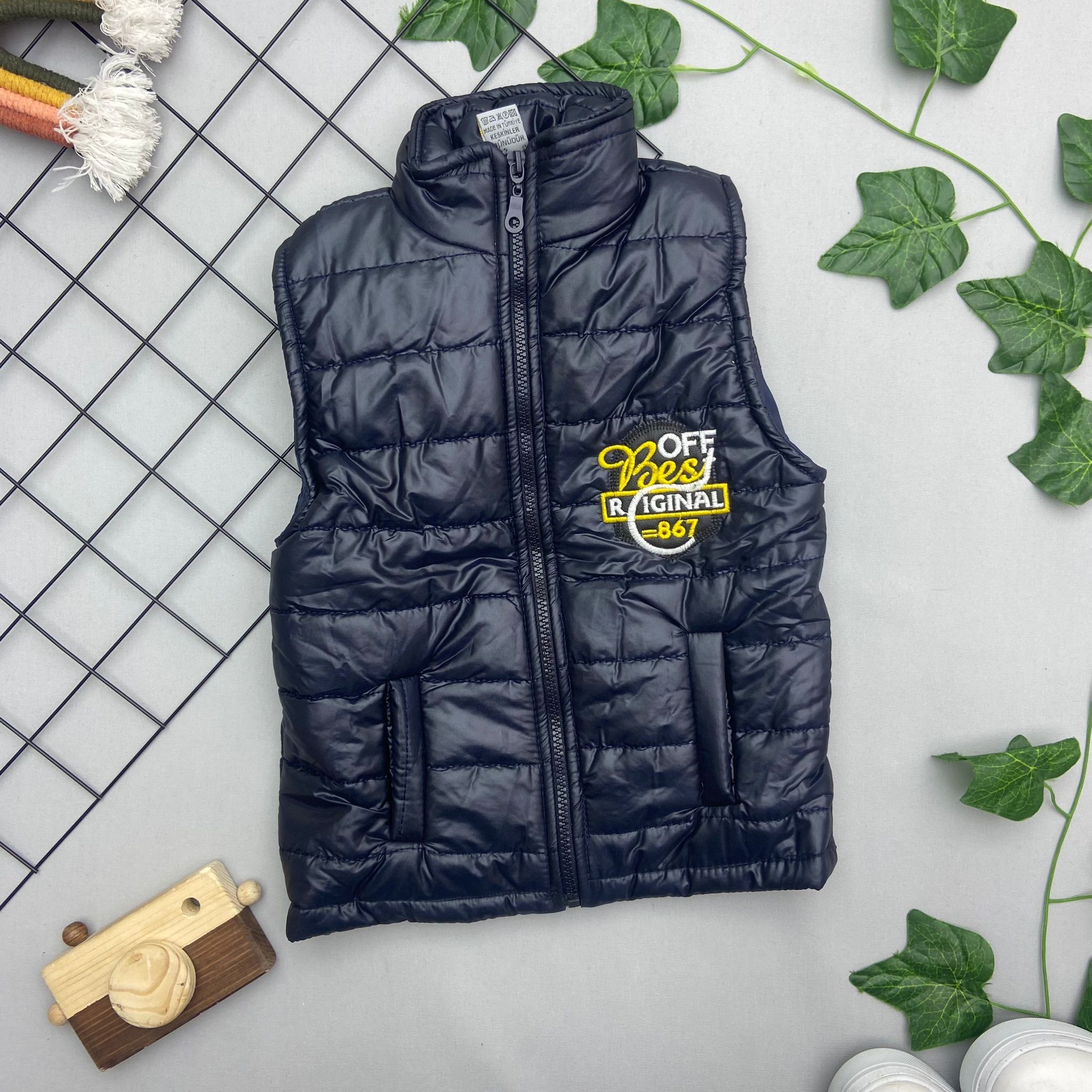 ⭐ BEST OFF YAZILI ERKEK ÇOCUK YELEK