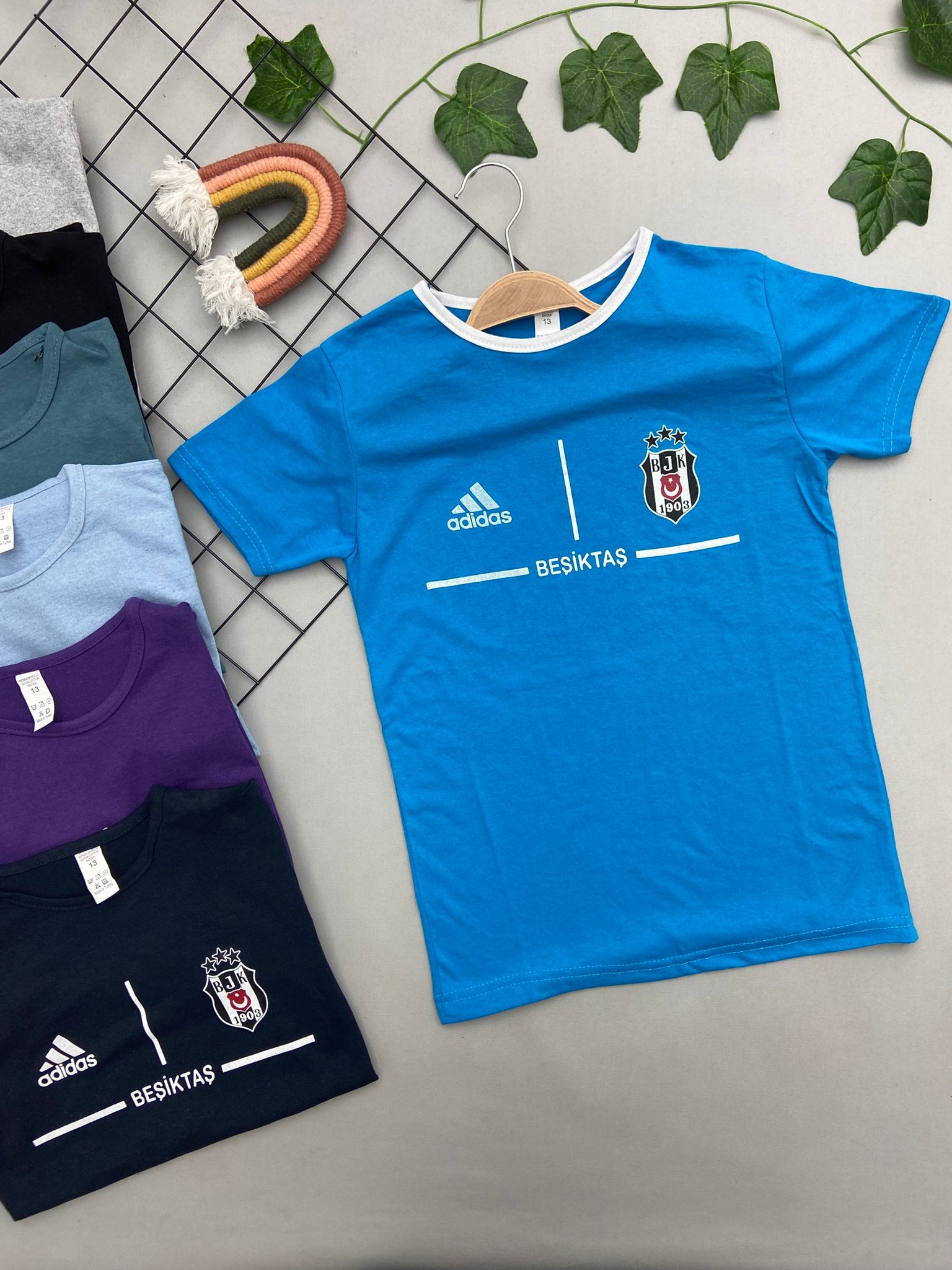 TARAFTAR BASKILI ERKEK ÇOCUK ÜST