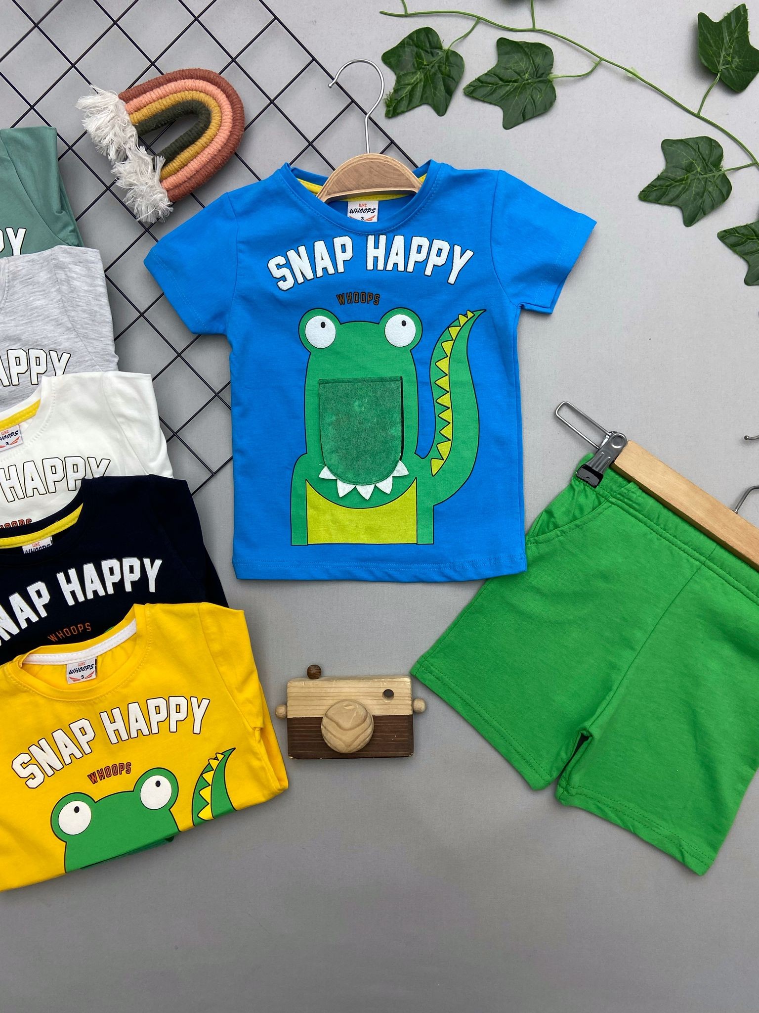 HAPPY YAZILI ERKEK COCUK TAKIM