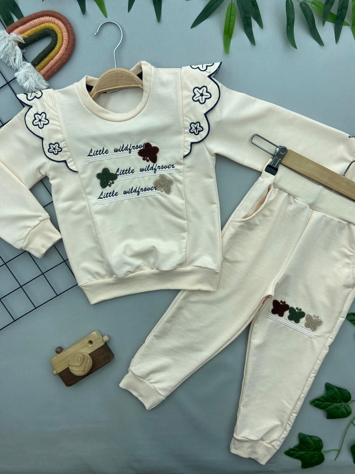 LITTLE YAZILI KIZ COCUK TAKIM