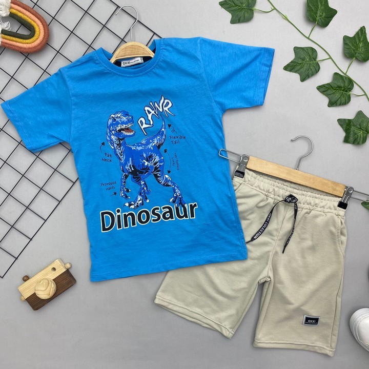 RAWR YAZILI ERKEK ÇOCUK TAKIM