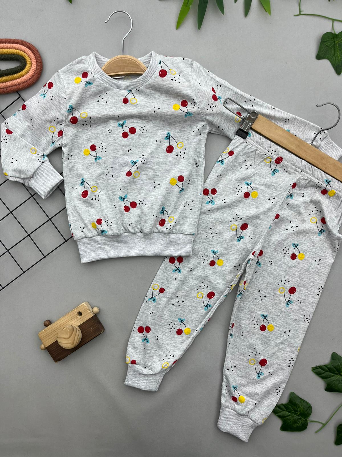 KARIŞIK DESENLI KIZ COCUK TAKIM