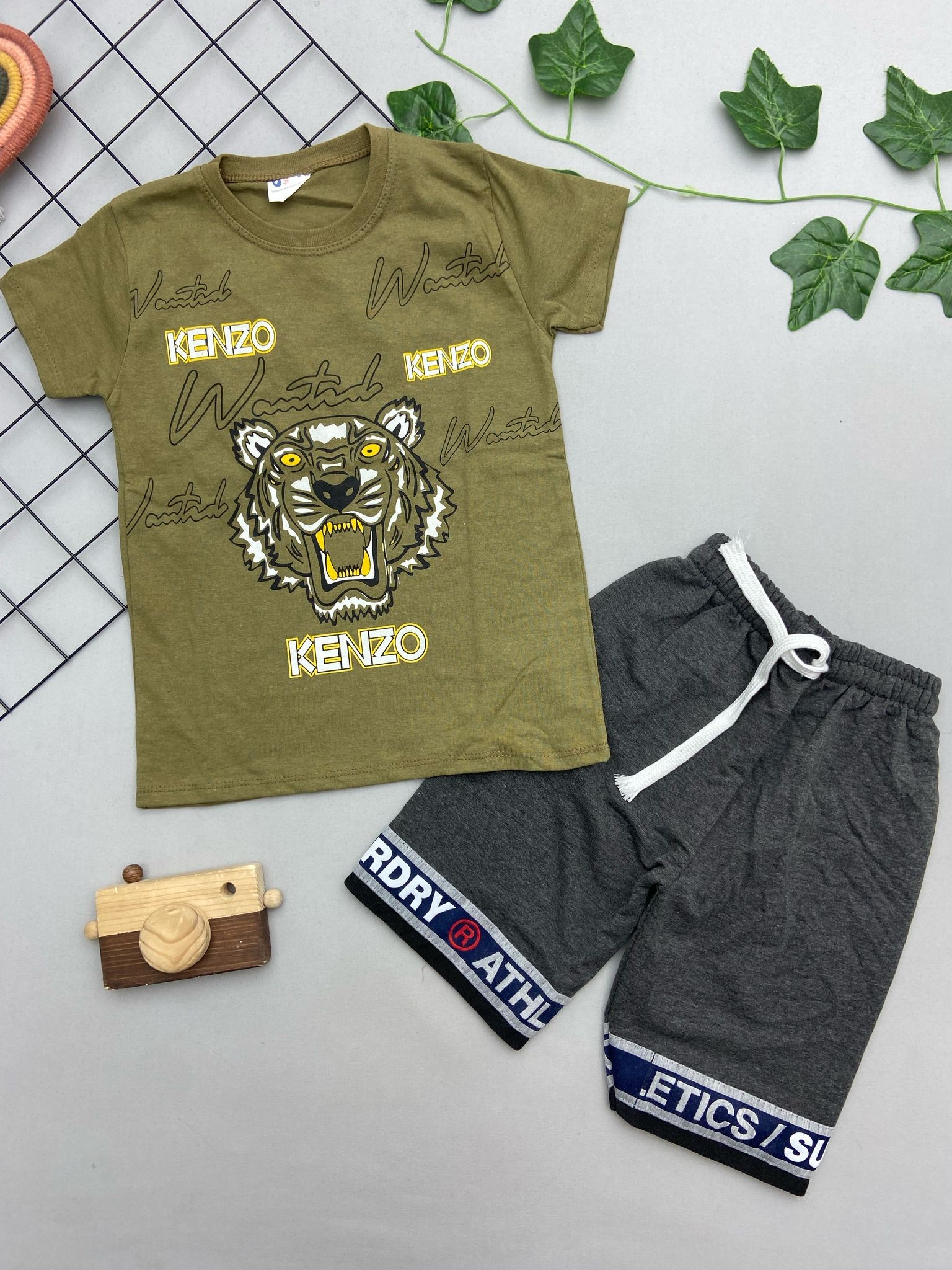 ⭐ KENZO YAZILI ERKEK ÇOCUK TAKIM