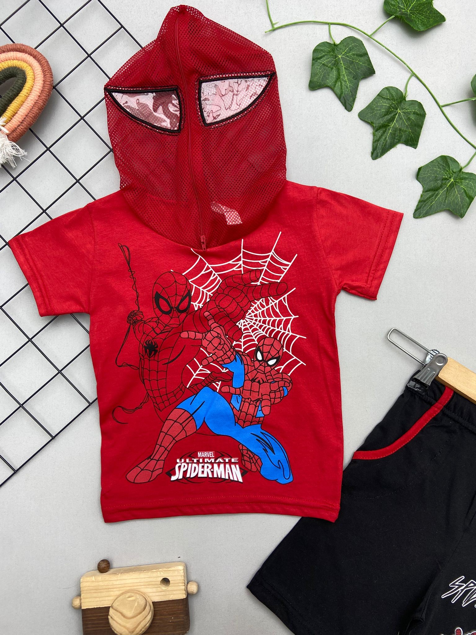 SPIDERMAN BASKILI ERKEK COCUK TAKIM