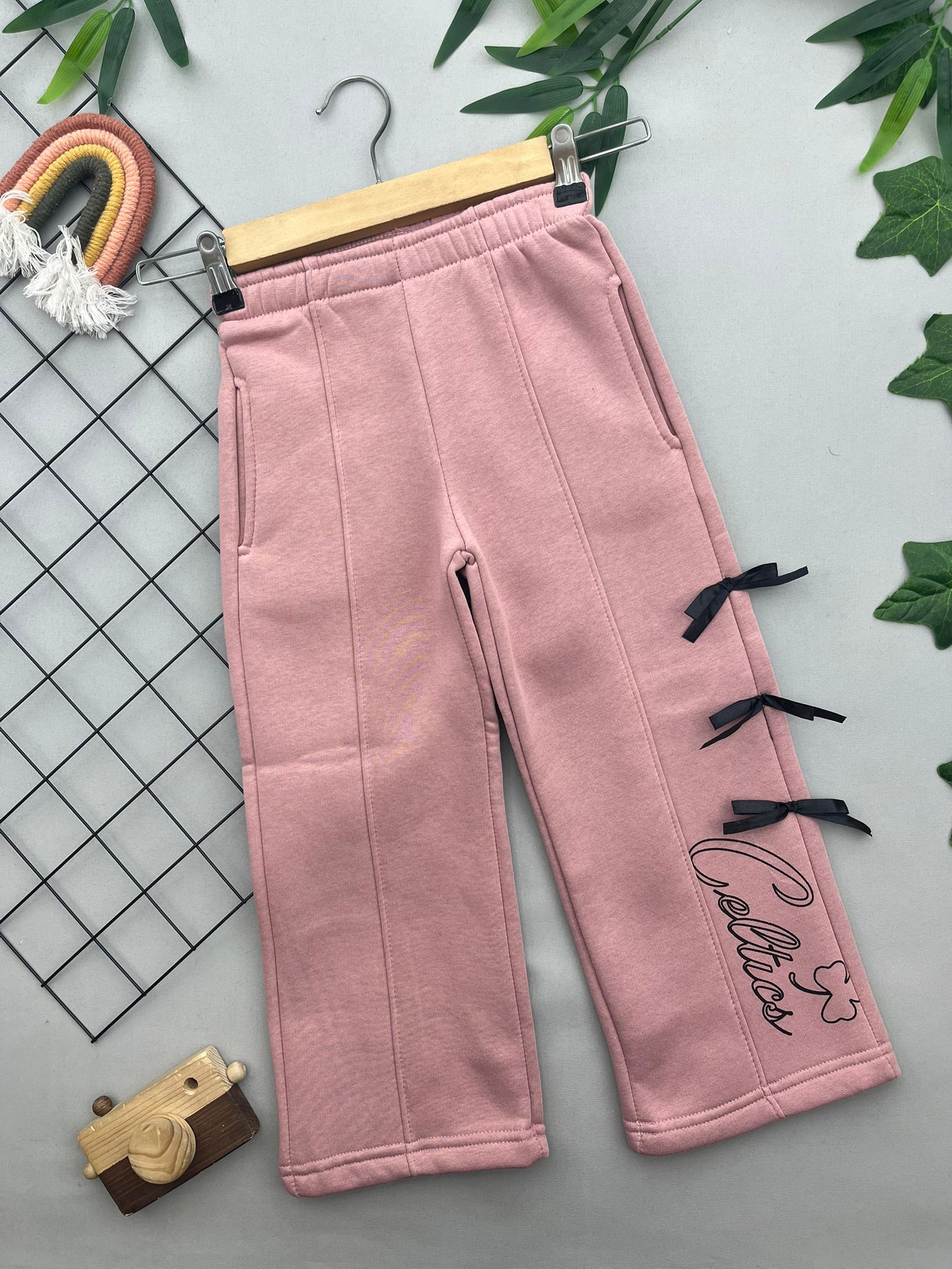 KURDALE DETAYLI KIZ COCUK ALT