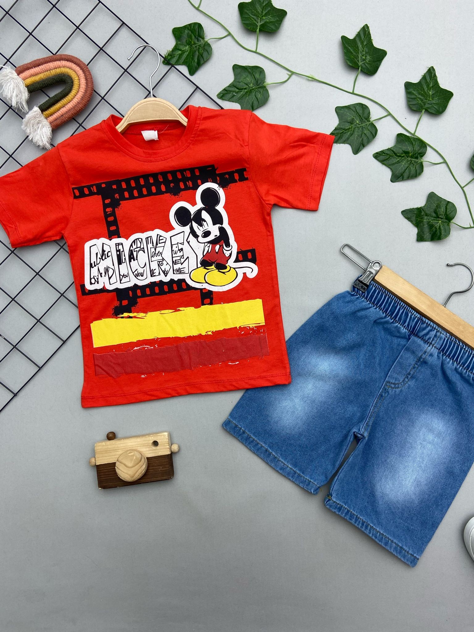 MICKEY BASKILI ERKEK ÇOCUK TAKIM