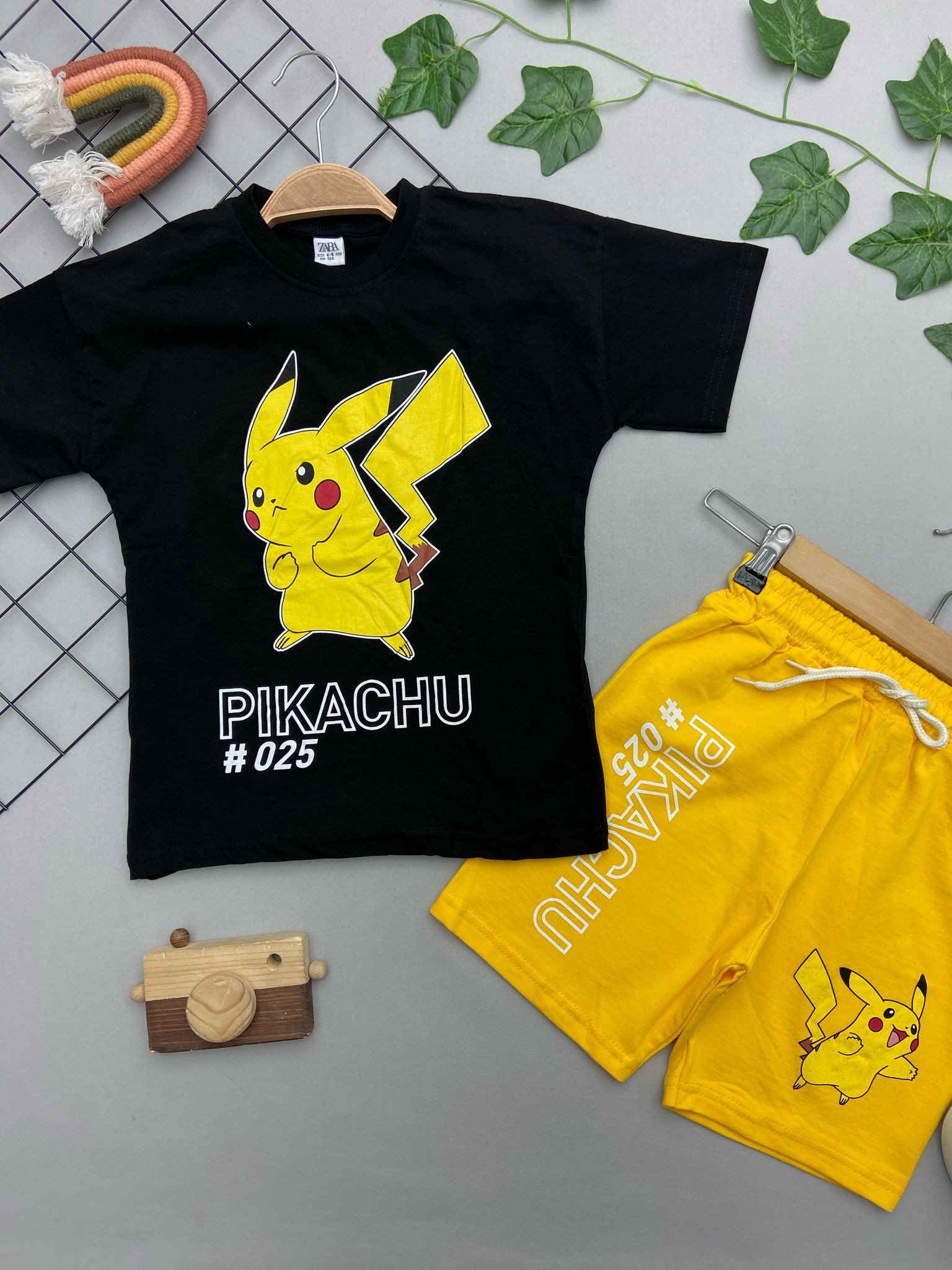 POKEMON BASKILI ERKEK ÇOCUK TAKIM