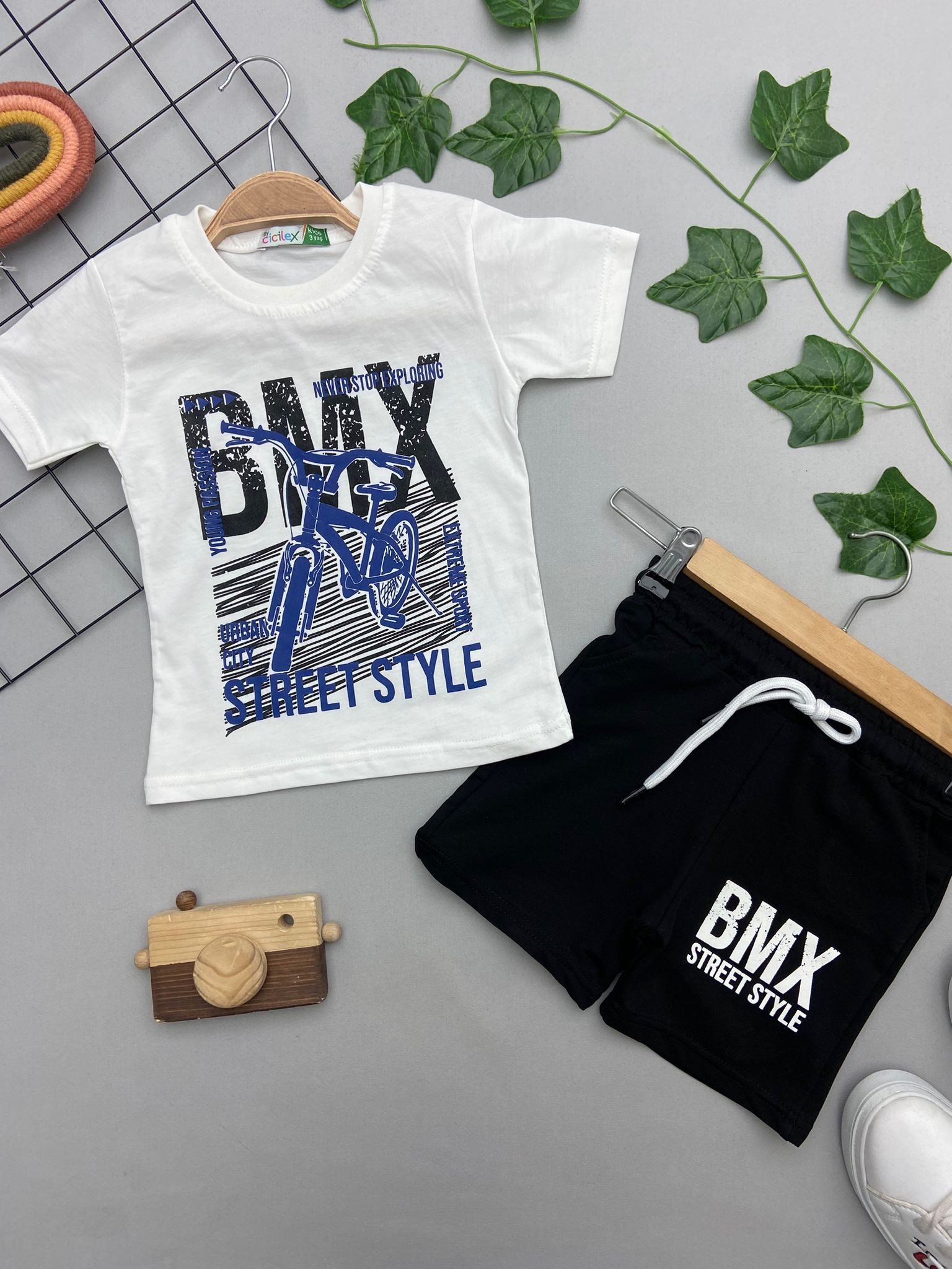 ⭐ STREET STYLEE YAZILI KIZ ÇOCUK TAKIM