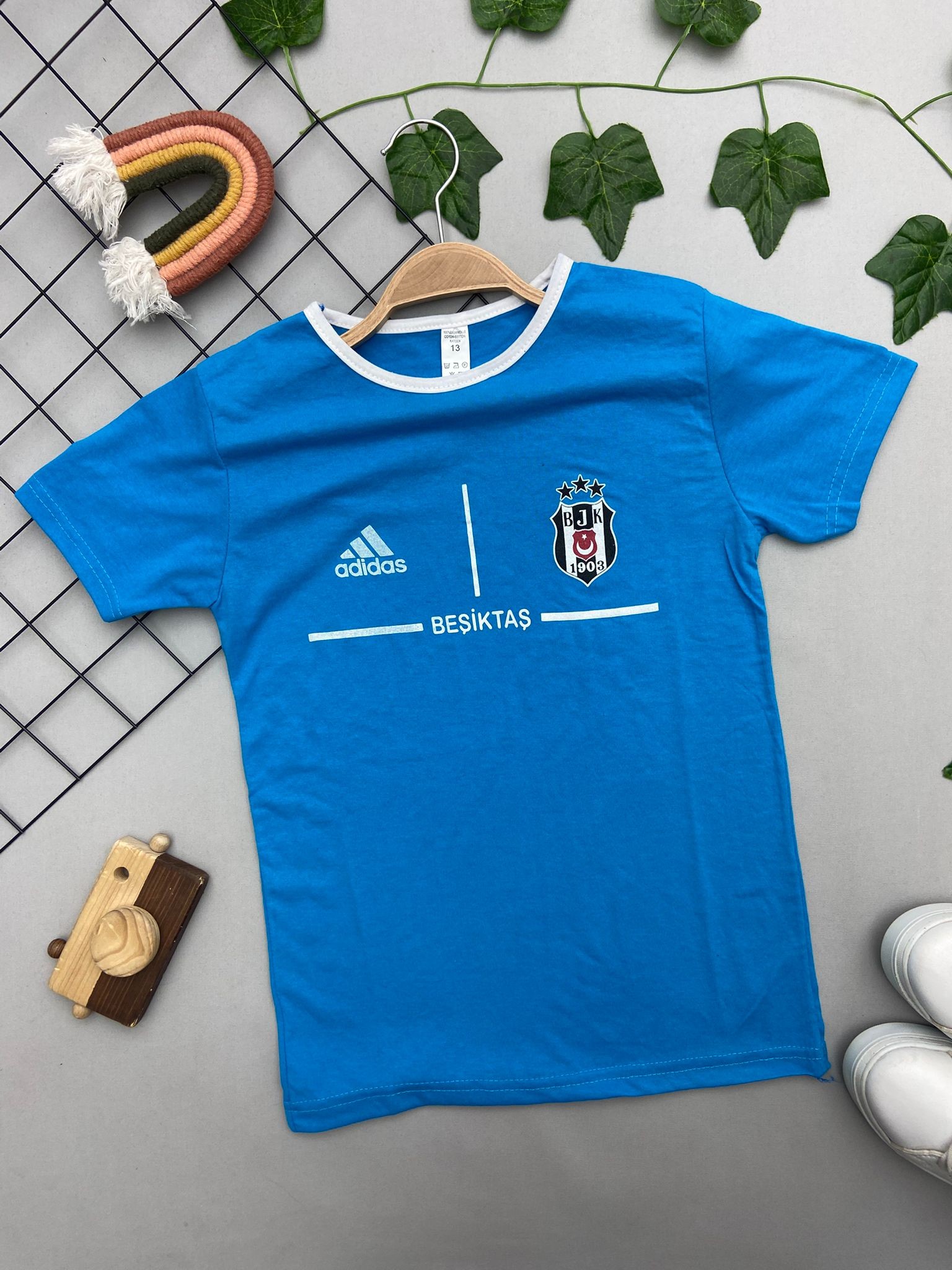 TARAFTAR BASKILI ERKEK ÇOCUK ÜST
