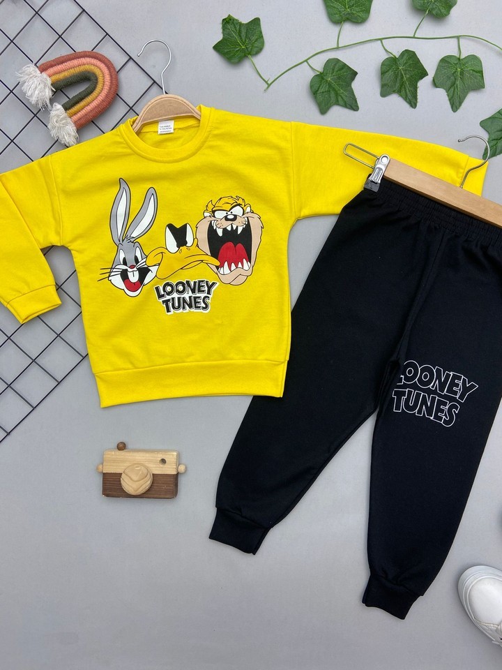 ⭐ LOONEY TUNES YAZILI ERKEK ÇOCUK TAKIM