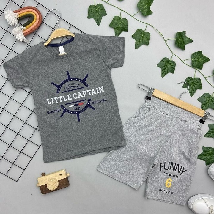 LITTLE YAZILI ERKEK ÇOCUK TAKIM