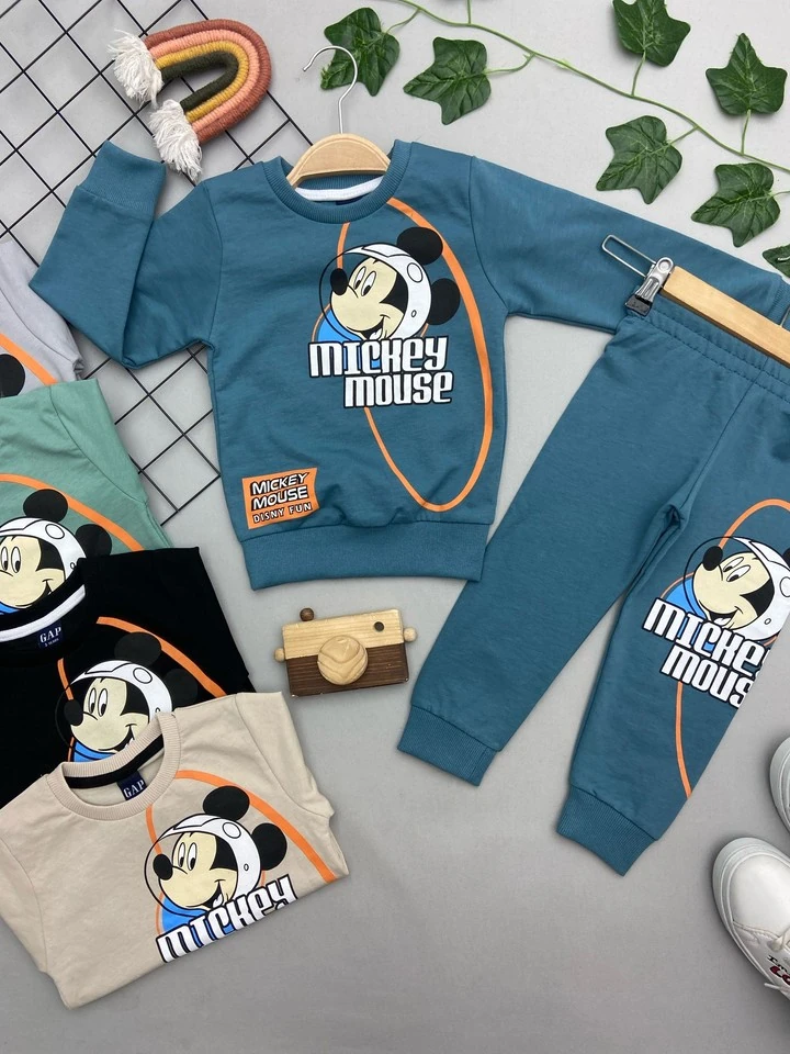 MICKEY MOUSE BASKILI ERKEK ÇOCUK TAKIM