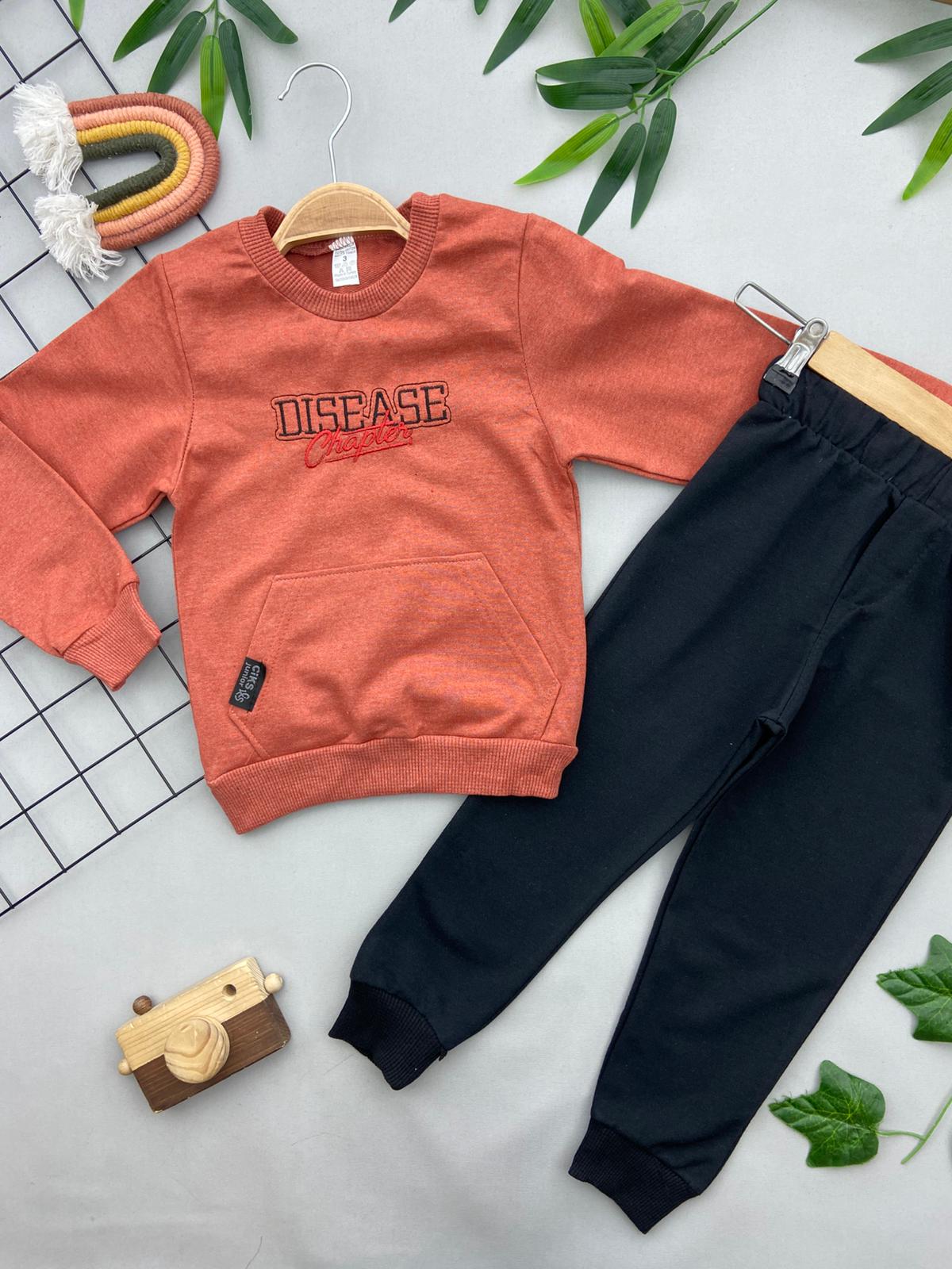 DISEASE YAZILI ERKEK COCUK TAKIMMMMC