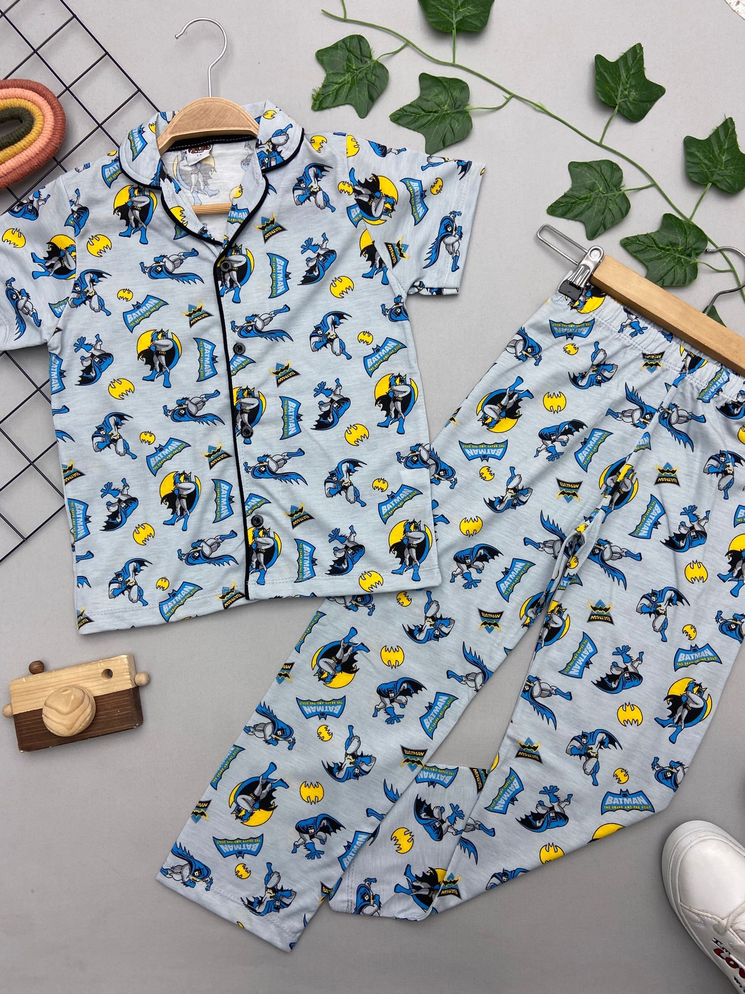 KARISIK DESENLI ERKEK COCUK PIJAMA TAKIM