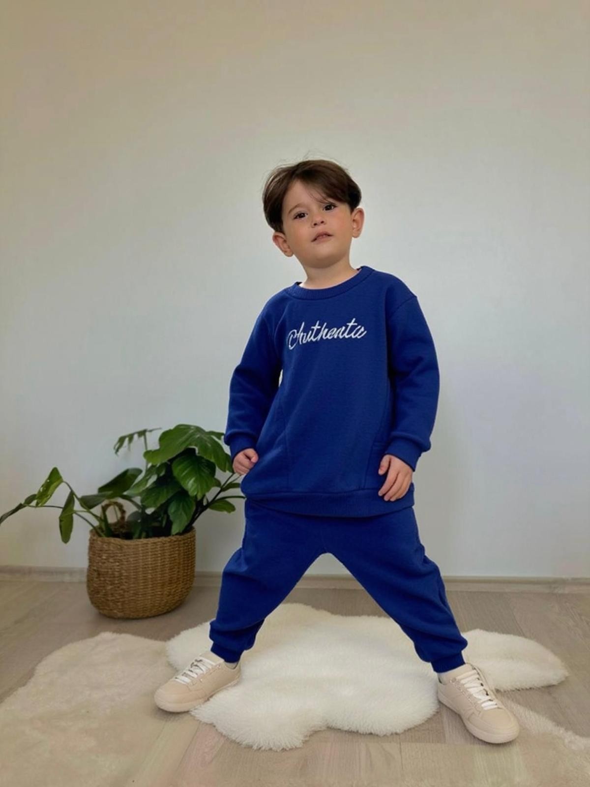 AUTHENTIC YAZILI ERKEK COCUK TAKIM
