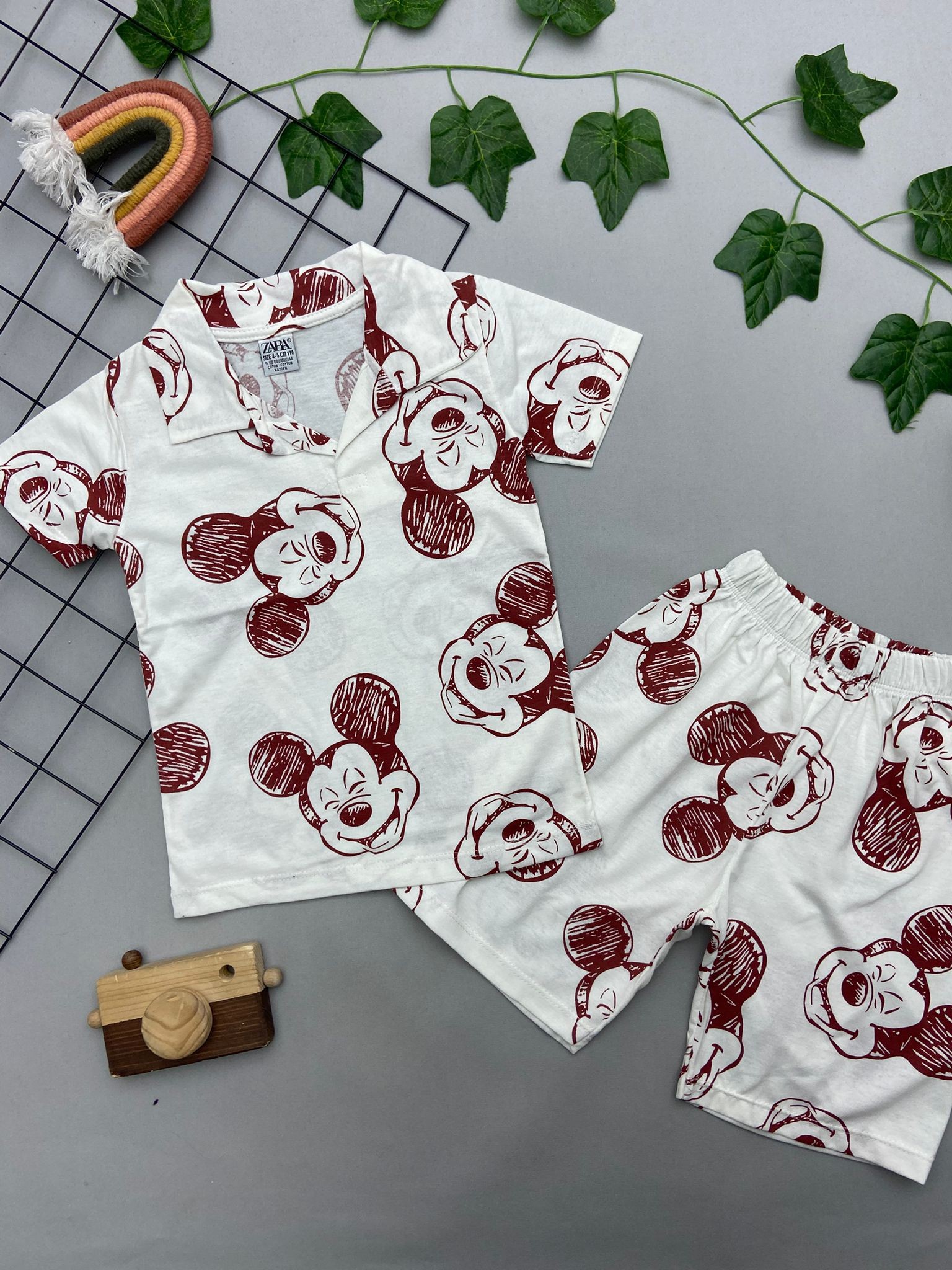 ⭐ MICKEY BASKILI UNISEX COCUK TAKIM