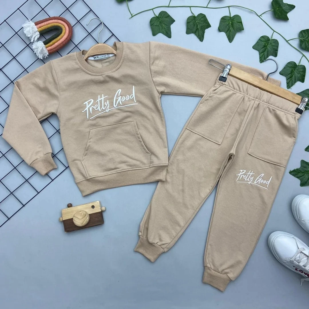 ⭐ PRETTY GOOD YAZILI ERKEK ÇOCUK TAKIMMM