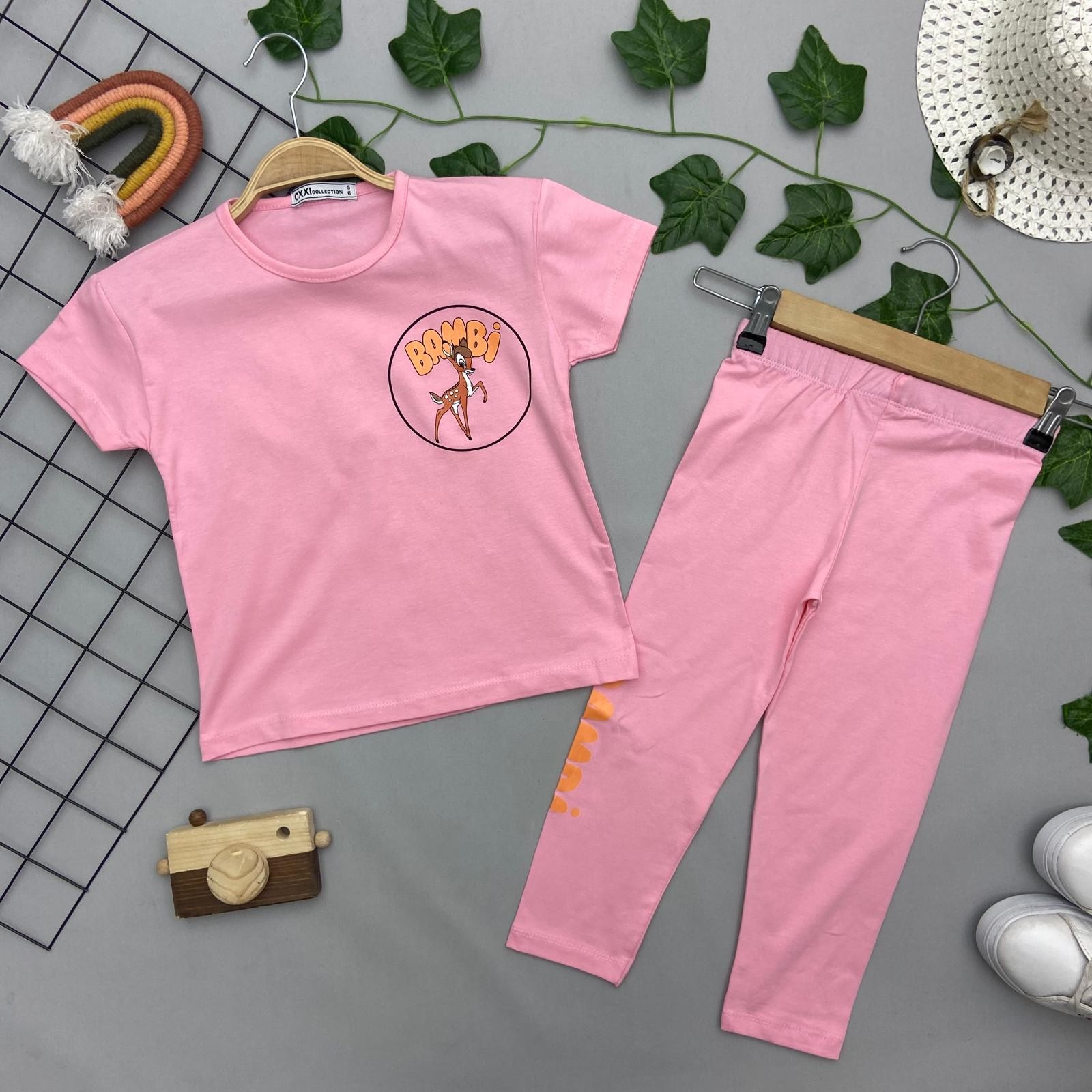 ⭐ BAMBİ YAZILI KIZ ÇOCUK TAKIM