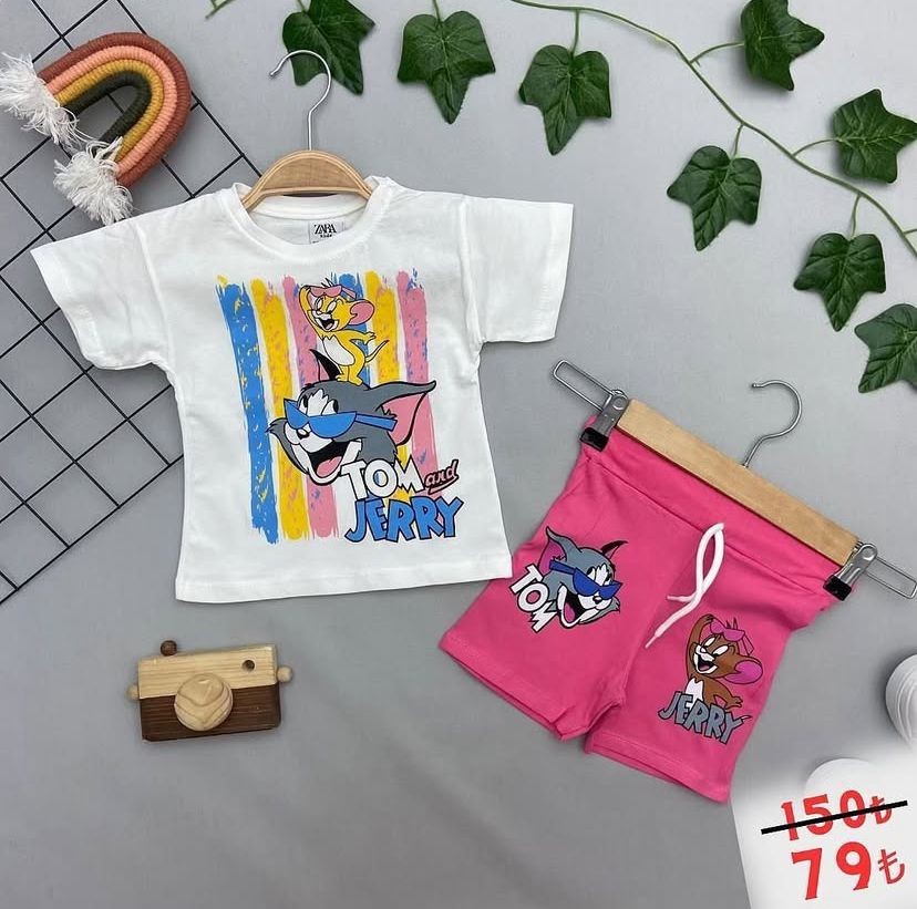 ⭐ TOM AND JERRY YAZILI KIZ COCUK TAKIM