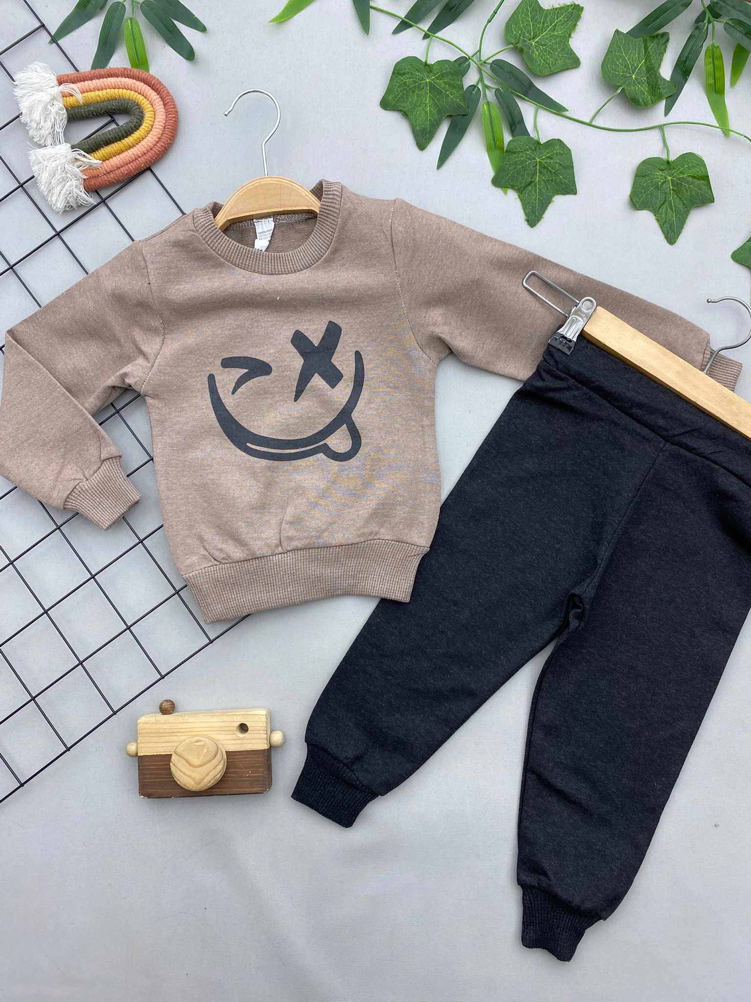 EMOJI BASKILI ERKEK COCUK TAKIM