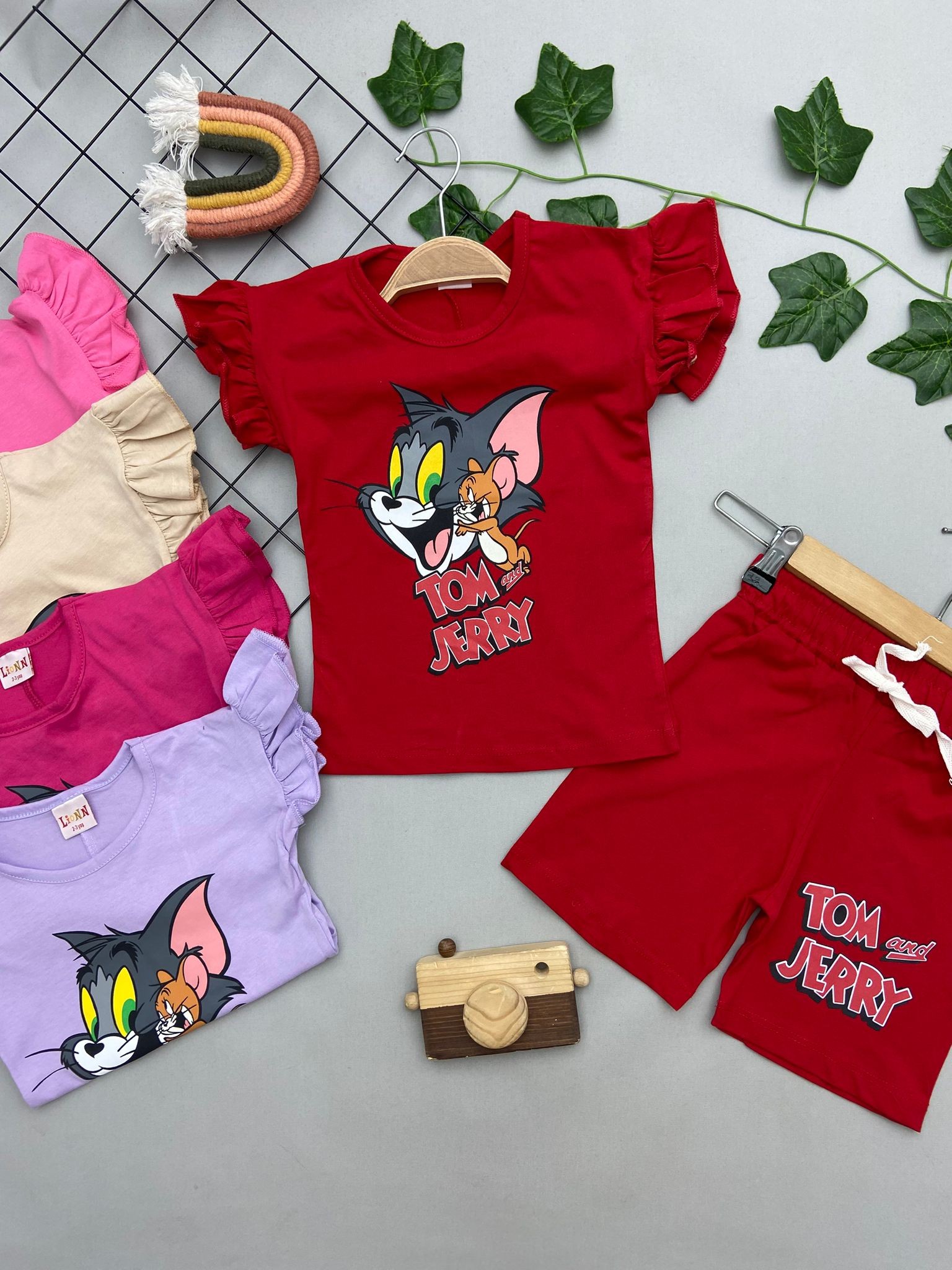 TOM AND JERRY YAZILI KIZ COCUK TAKIM