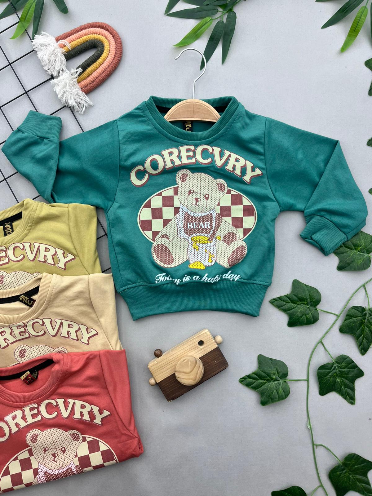 BEAR YAZILI ERKEK COCUK SWEATSHIRT