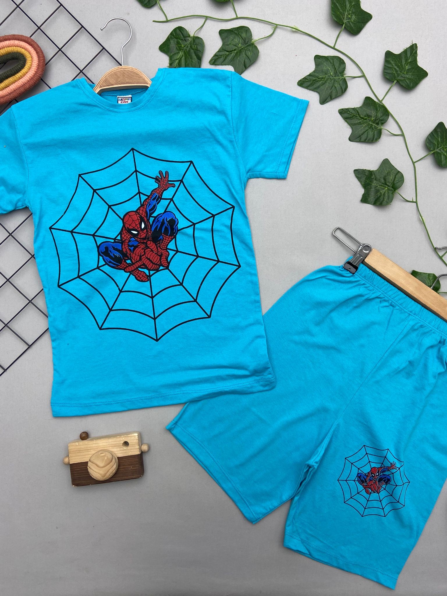 ⭐ SPIDERMAN BASKILI ERKEK ÇOCUK TAKIM