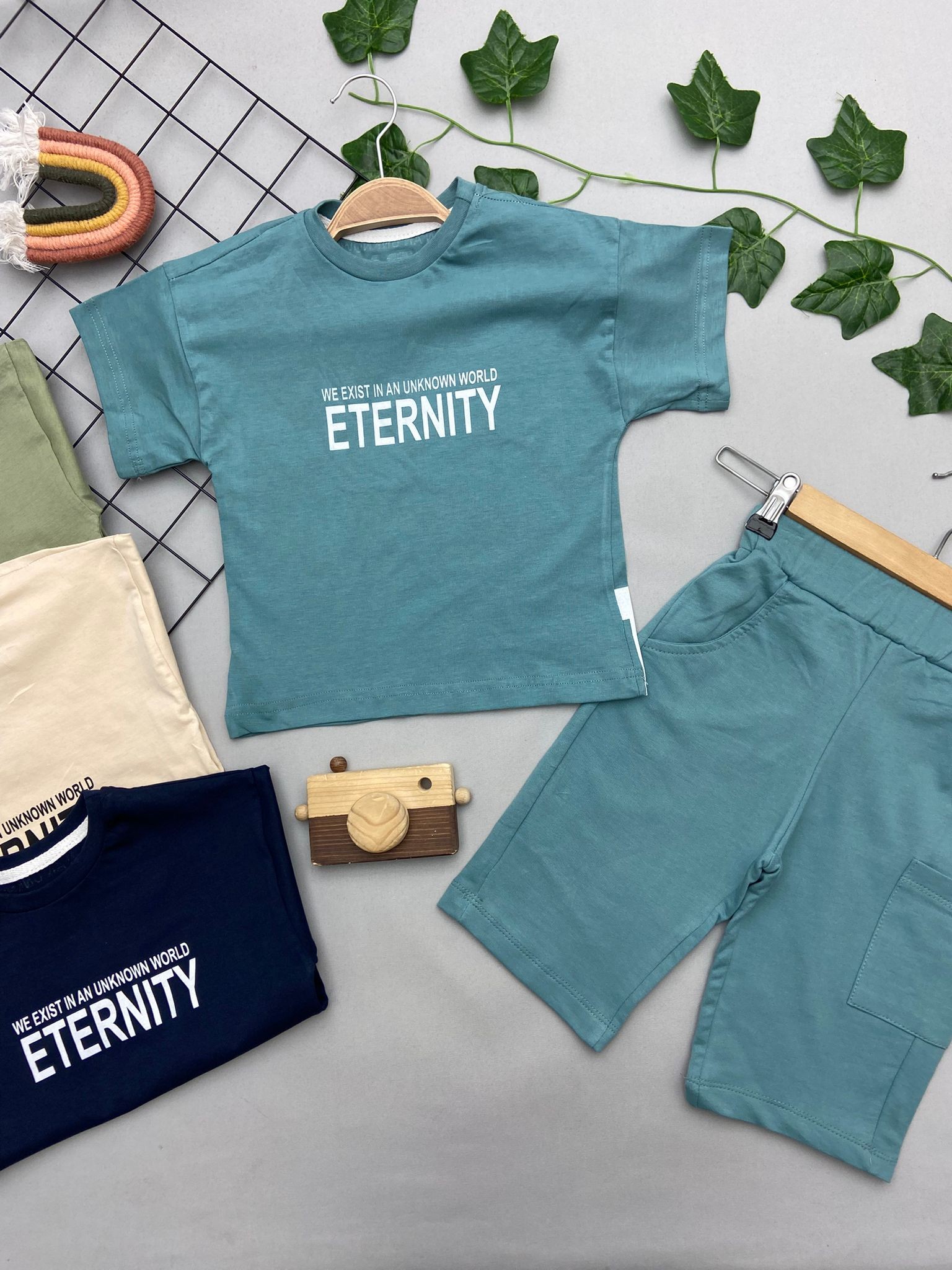 ETERNITY YAZILI ERKEK COCUK TAKIM