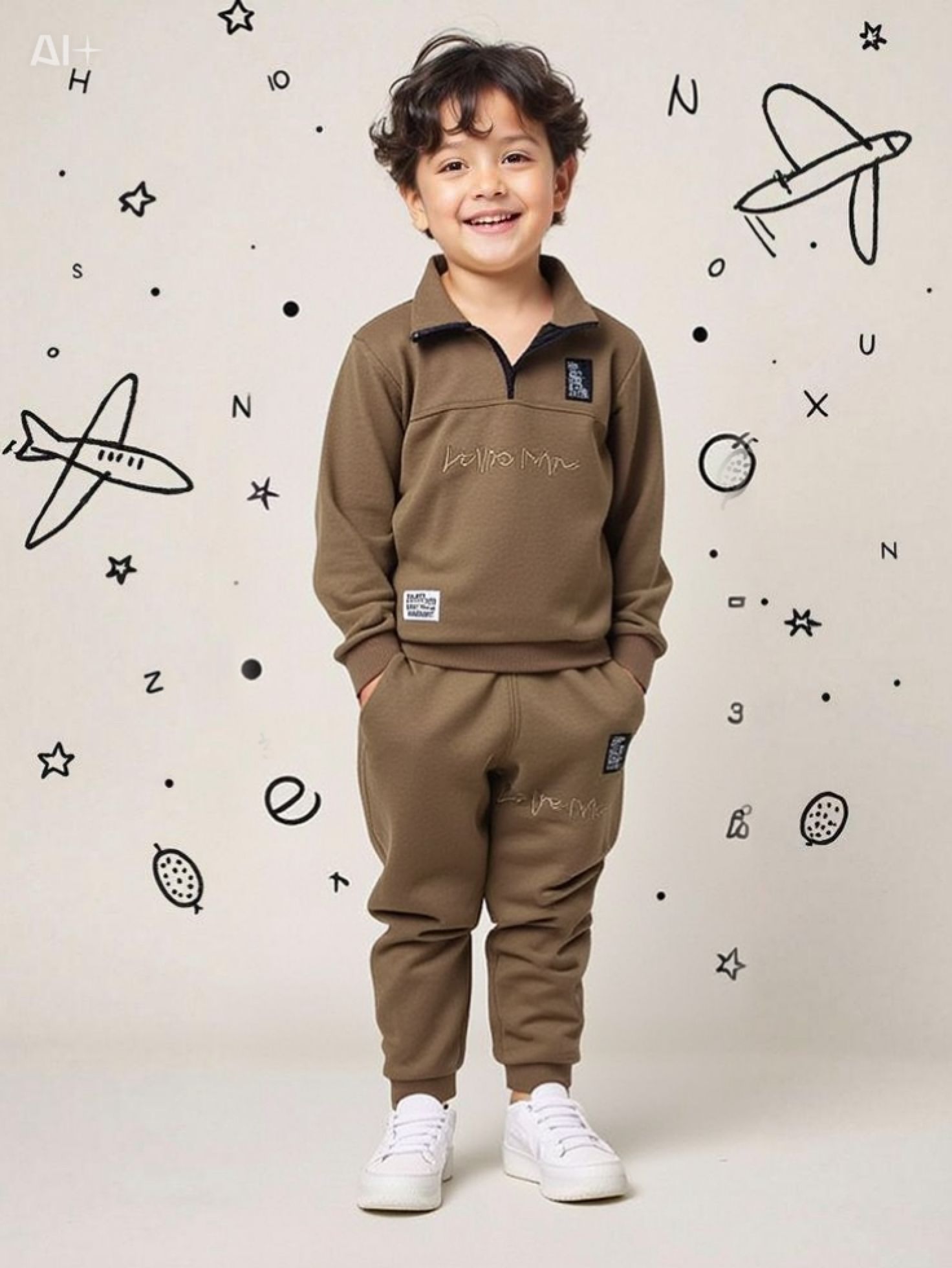 LİTTLE MAN YAZILI ERKEK ÇOCUK TAKIM