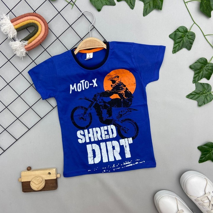 MOTO-X YAZILI ERKEK ÇOCUK ÜST
