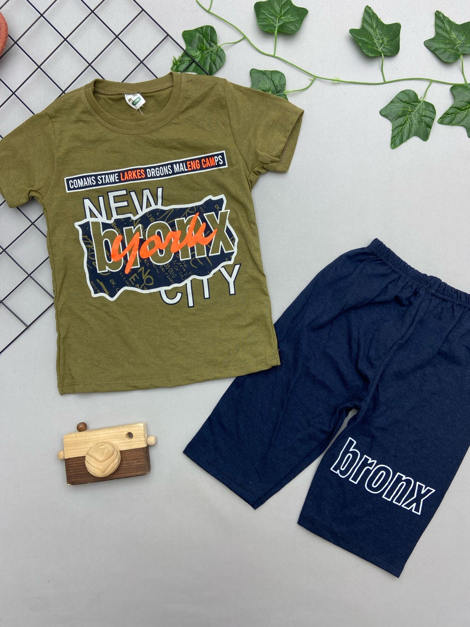 ⭐ NEW YORK YAZILI ERKEK ÇOCUK TAKIMHU