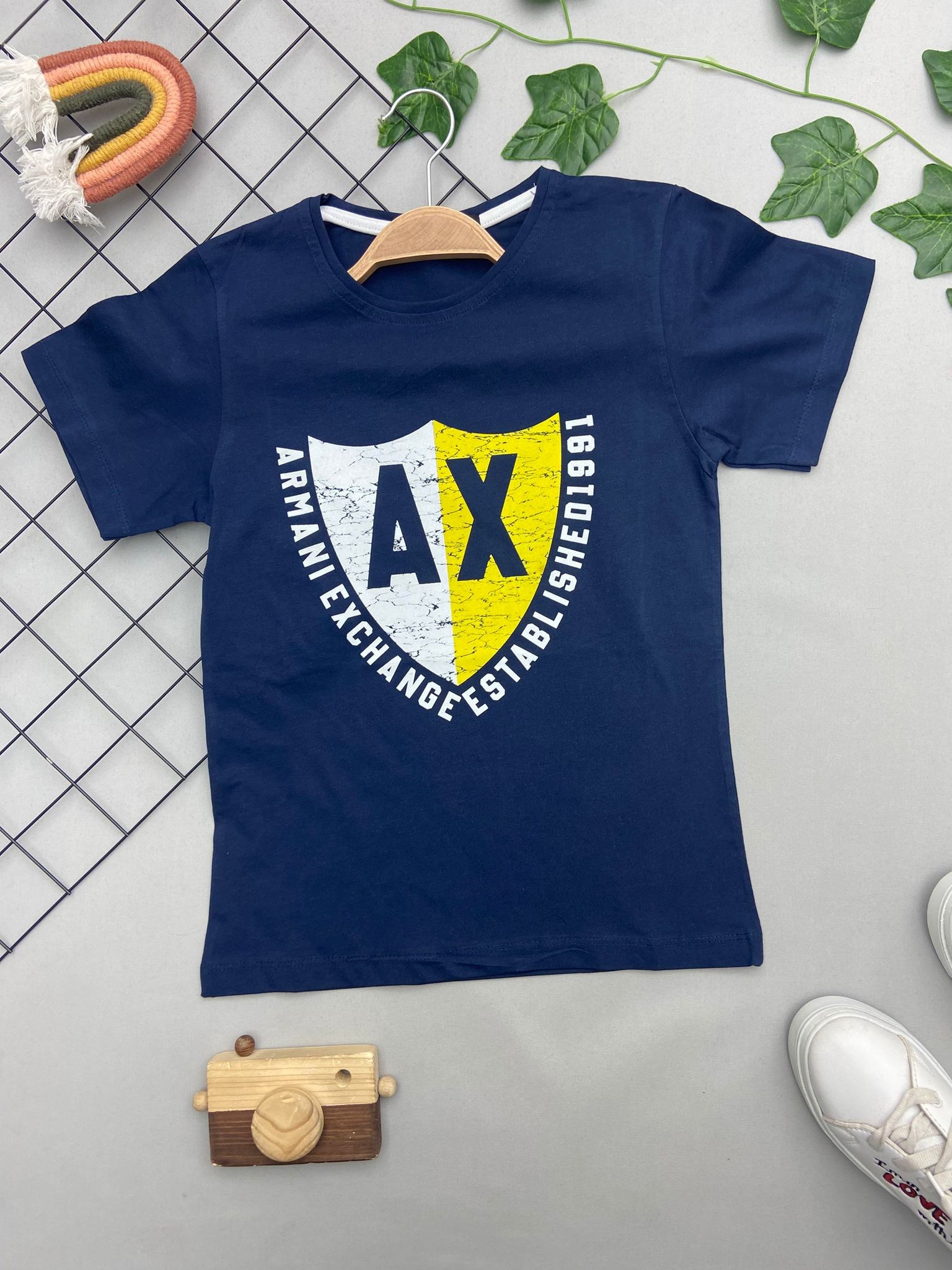 AX YAZILI ERKEK COCUK UST