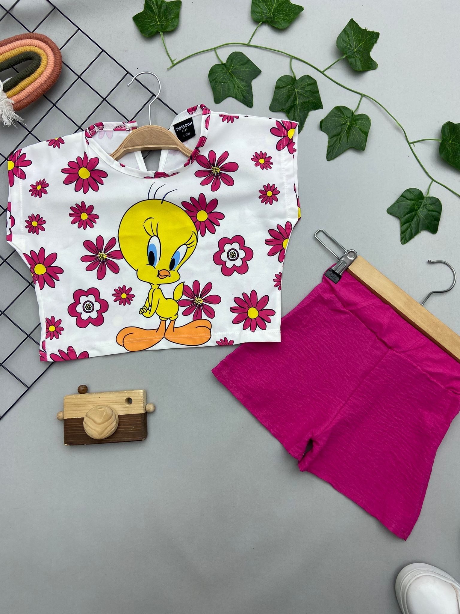 TWEETY BASKILI KIZ COCUK TAKIM