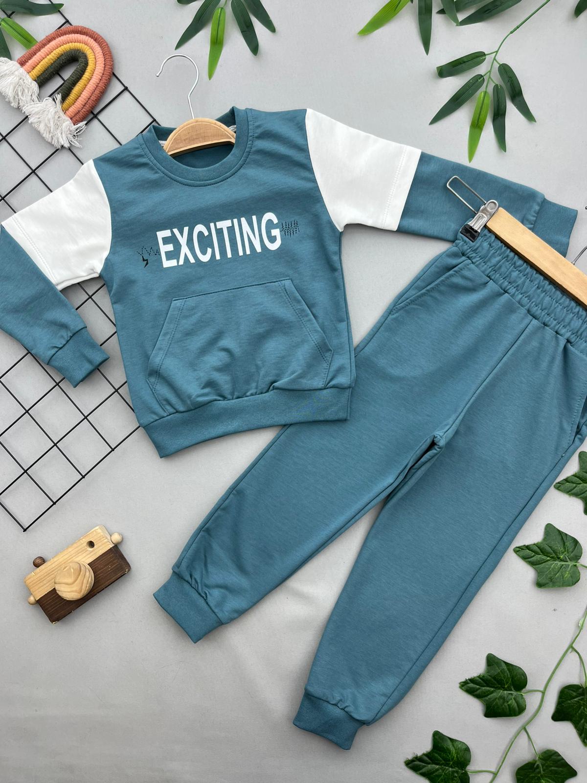 EXCITING YAZILI ERKEK COCUK TAKIM
